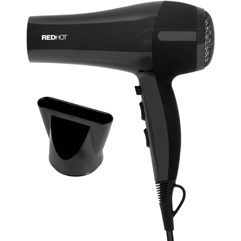 RedHot hair dryer Red Hot 2200w Professional Style Hairdryer 3 Heat 2 Speed Hair Dryer