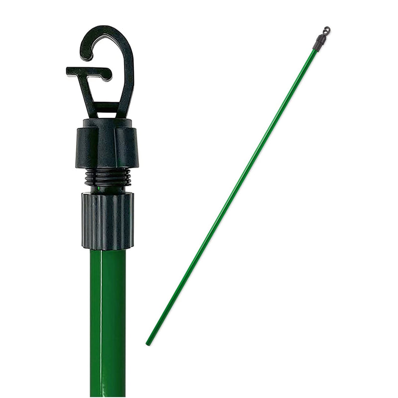 2.4m Telescopic Clothes Pole Washing Line Prop | Extendable Twist Lock Operation | Choice of Colour