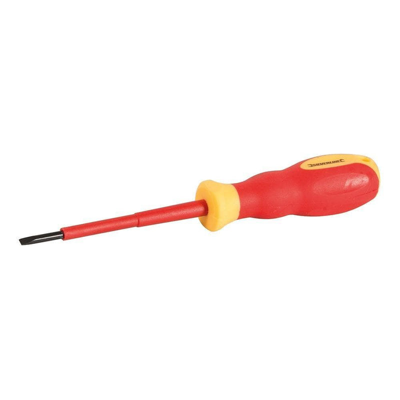 Silverline 0.5 X 3 X 75MM VDE SOFT-GRIP ELECTRICIANS SCREWDRIVER SLOTTED 802857