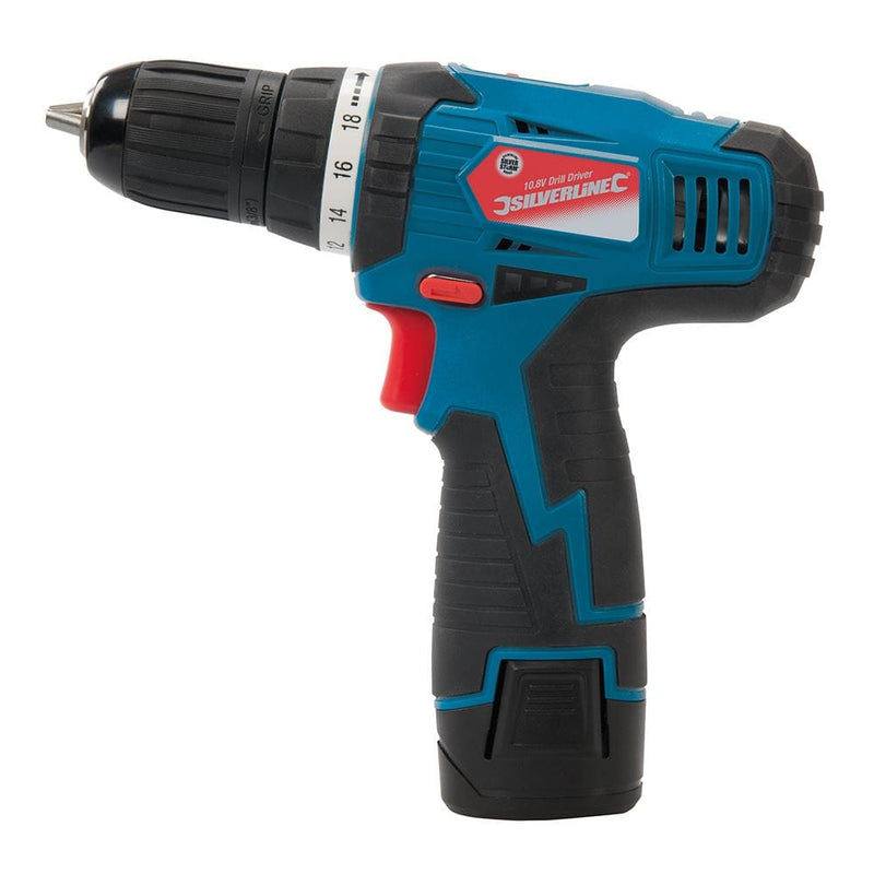 Silverline 10.8v Cordless Drill Driver 521457 Silverline