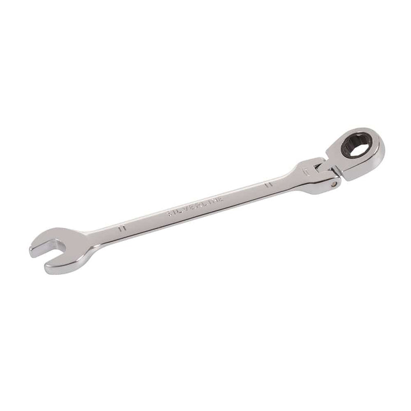 Silverline 11MM FLEXIBLE HEAD RATCHET SPANNER 457016