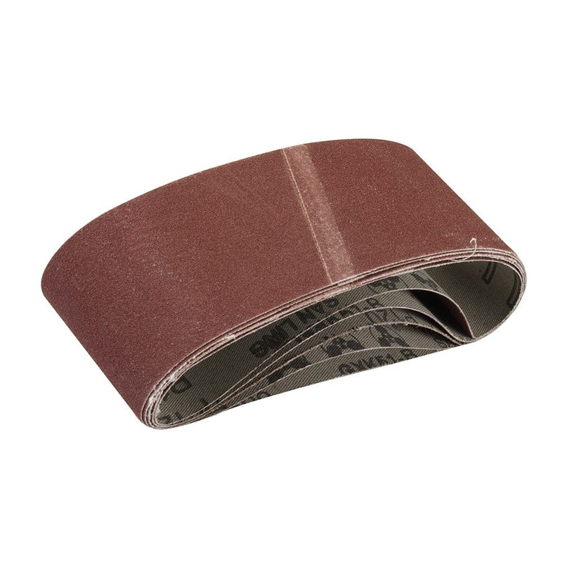 Silverline 120 Grit Sanding Belts 65 X 410mm 5pk 870507