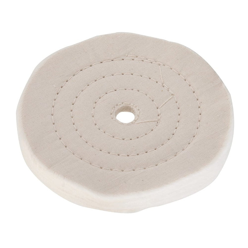 Silverline 150MM DOUBLE-STITCHED BUFFING WHEEL 633782