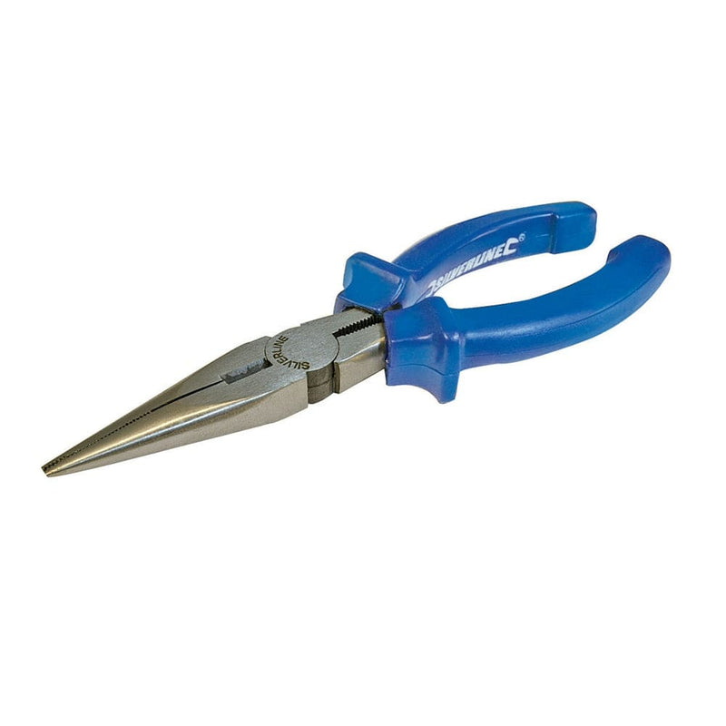 Silverline 160mm Long Nose Pliers 633653 - Lifetime Warranty