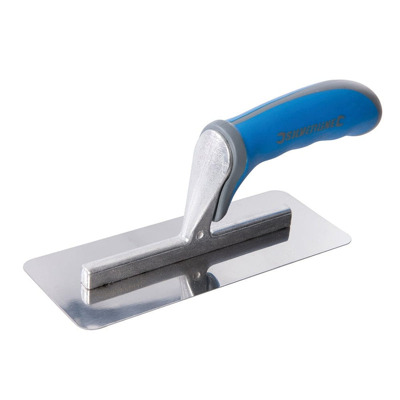 Silverline 200Mm Mini Plastering Trowel Soft-Grip 967556 For Building Plastering Trowels