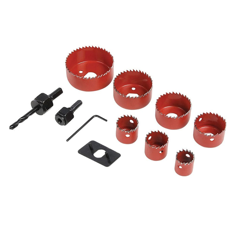 Silverline 21 - 64mm Dia Holesaw Kit 11pce 633479 Silverline