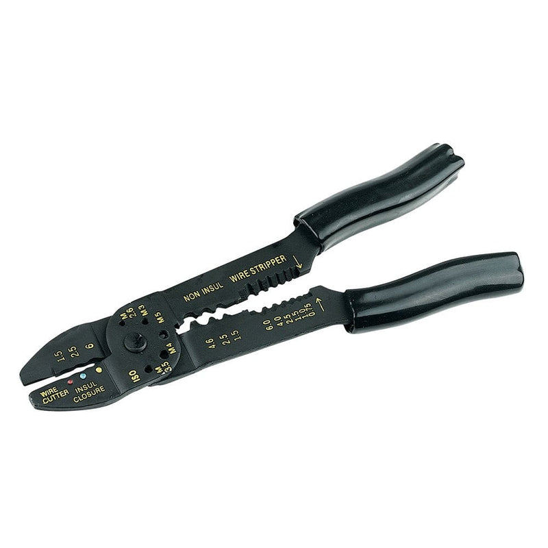 Silverline 230MM CRIMPING & STRIPPING PLIERS PL52