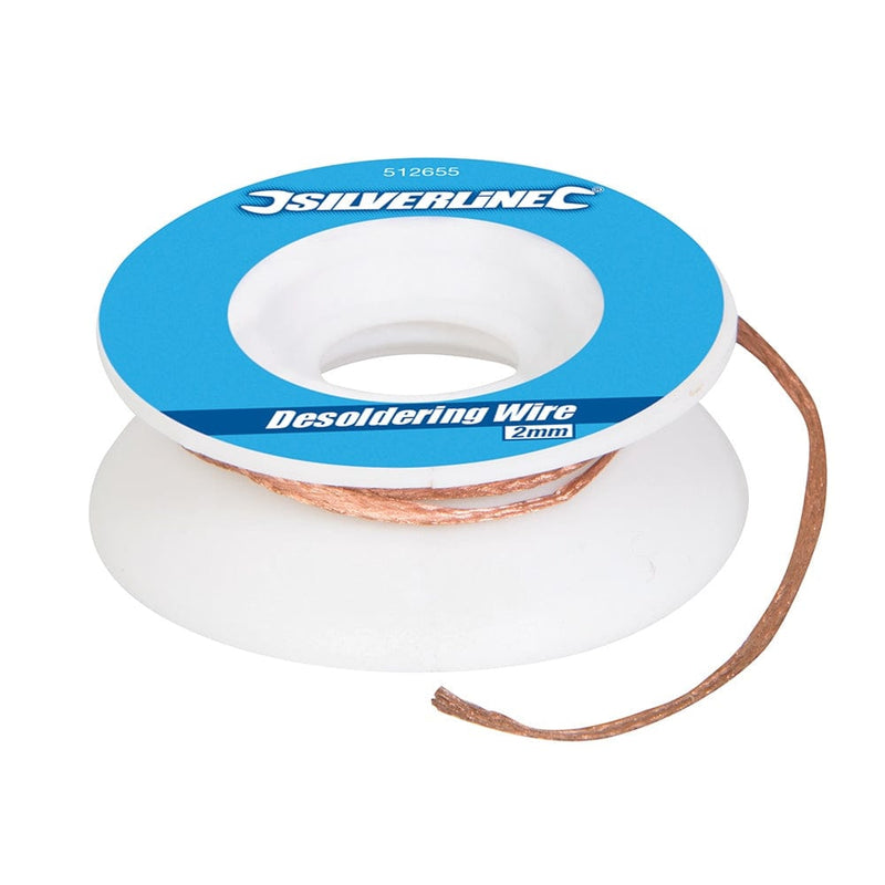 Silverline 2MM DESOLDERING WIRE 512655