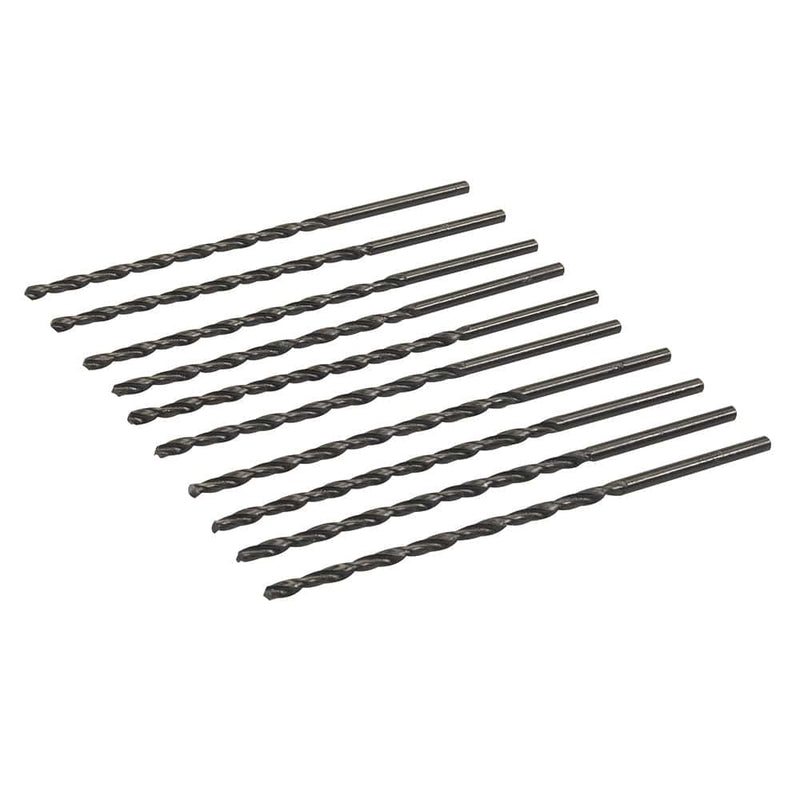 Silverline 3.0 X 100mm Metric Hss-R Long Series Bits 10pk 675042 Silverline