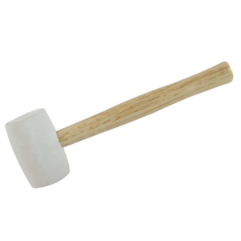 Silverline 32OZ (907G) WHITE RUBBER MALLET 196552