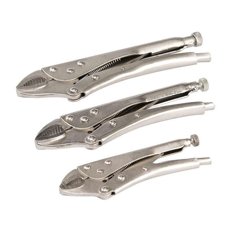 Silverline 3PCE SELF LOCKING PLIERS SET 3PCE PL109