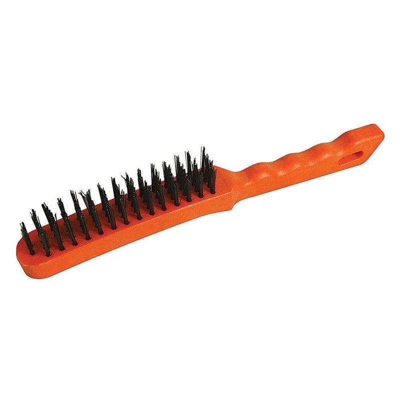 Silverline 4 ROW STEEL WIRE BRUSH 598469