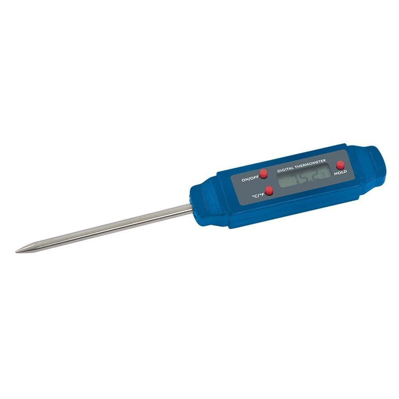 Silverline -40°C TO +250°C POCKET DIGITAL PROBE THERMOMETER 469539