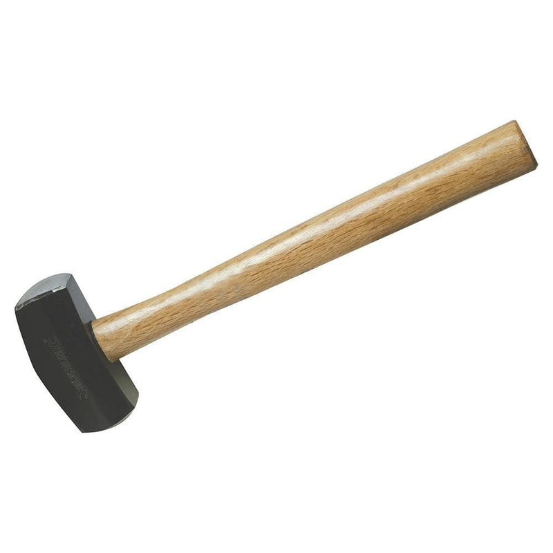 Silverline 4LB (1.81KG) HARDWOOD SLEDGE HAMMER SHORT-HANDLED HA49