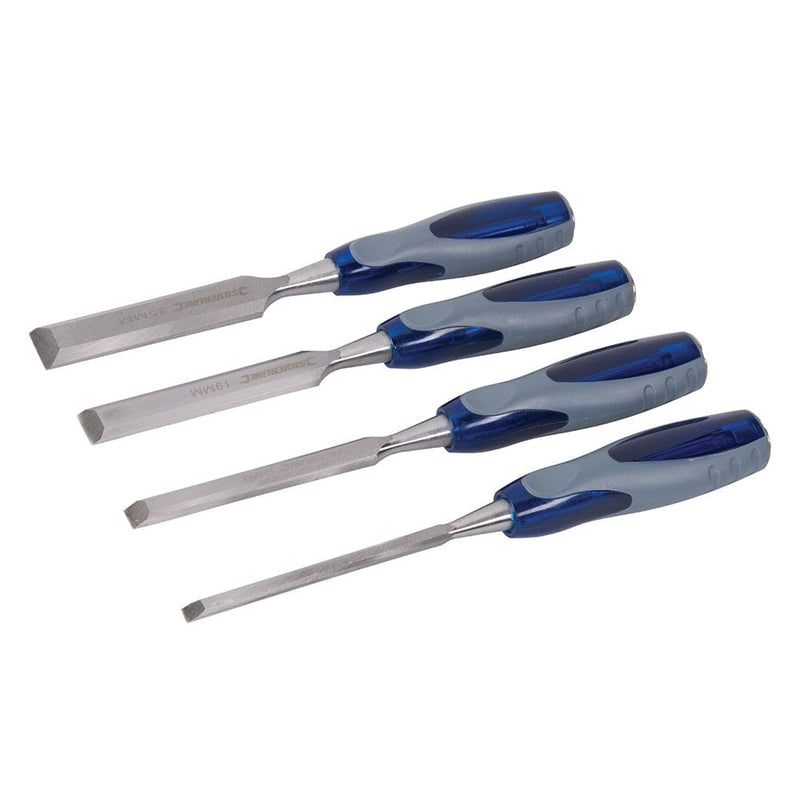 Silverline 4pce Expert Wood Chisel Set 4pce 633495