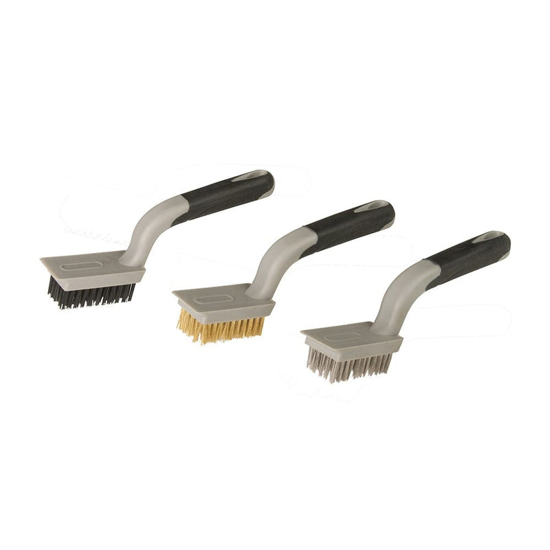 Silverline 5 ROW MEDIUM WIRE BRUSH SET 3PCE 596171