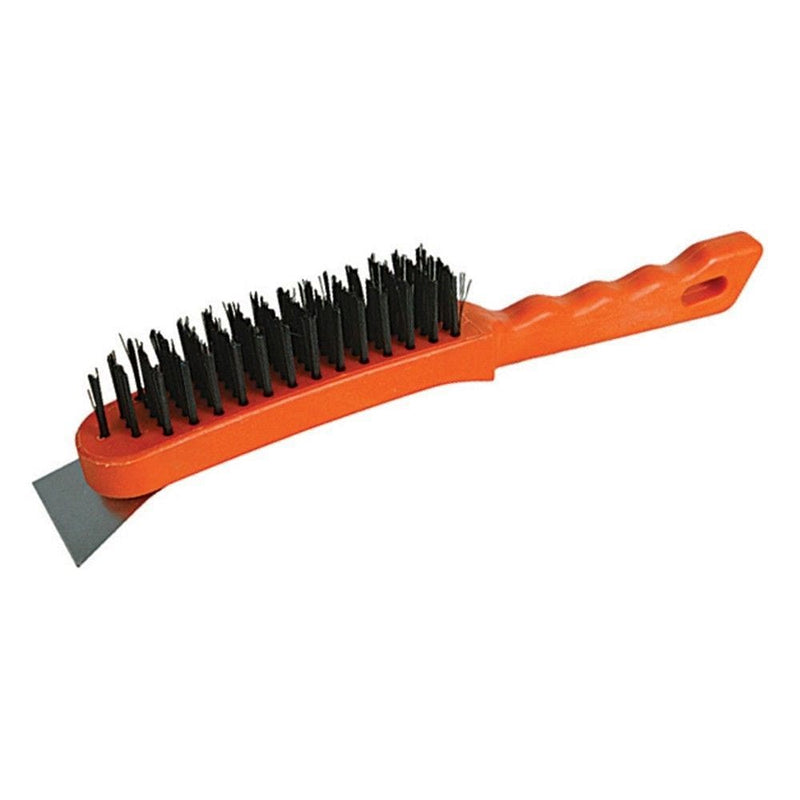 Silverline 5 ROW / SCRAPER STEEL WIRE BRUSH 245007