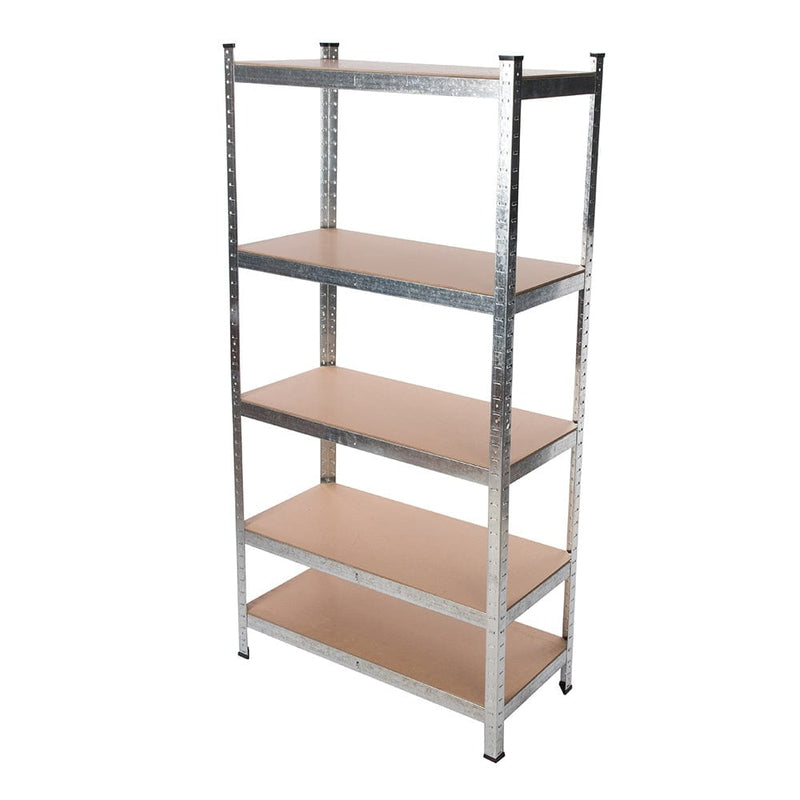 Silverline 5-tier Boltless Freestanding Shelving Unit Garage 666247