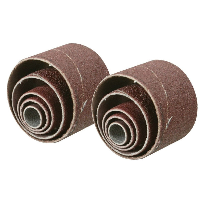 Silverline 80 GRIT SANDING SLEEVES 10PCE 675076