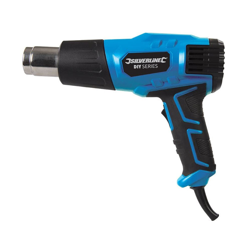 Silverline Electronic Heat Gun 2000w Hot Air Heat Gun Paint Remover Stripper Silverline 127655 -3 Year Warranty