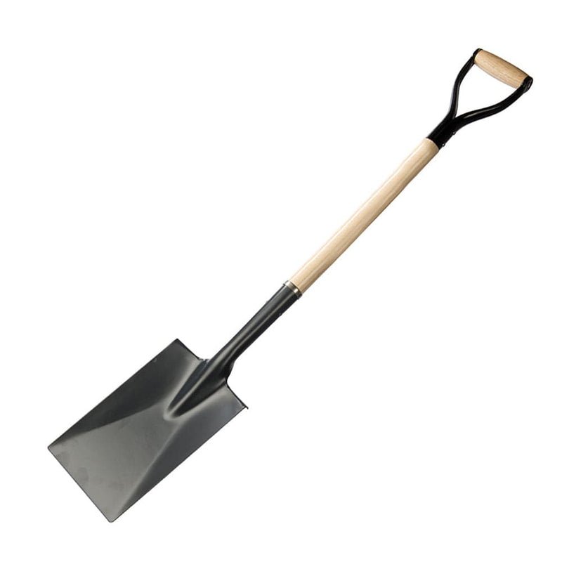 Silverline Silverline 1100mm Digging Spade Gardening Landscaping Shovel Wooden Shaft Gt35