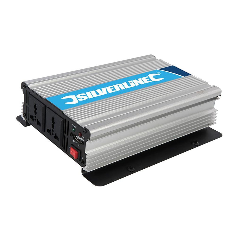 Silverline Silverline 12V Inverter 1000W (2 X 500W) 168754