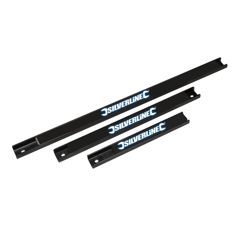 Silverline SILVERLINE MAGNETIC TOOL RACK SET 3PCE 203, 305 & 457MM 633950 LIFETIME WARRANTY