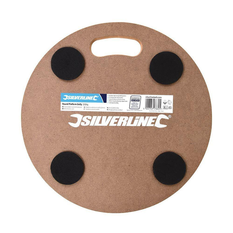 Silverline Silverline Round Platform Dolly 250kg 739663