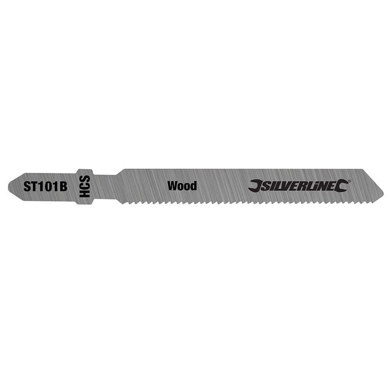 Silverline ST101B JIGSAW BLADES FOR WOOD 5PK 228224