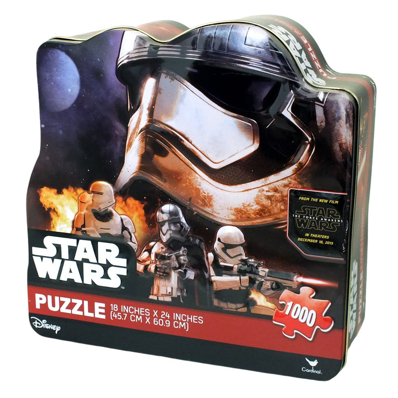 Star Wars Jigsaw Puzzle 1000 Piece Star Wars Jigsaw Puzzles | Collectors Edition in Metal Tin | 3 Designs Available