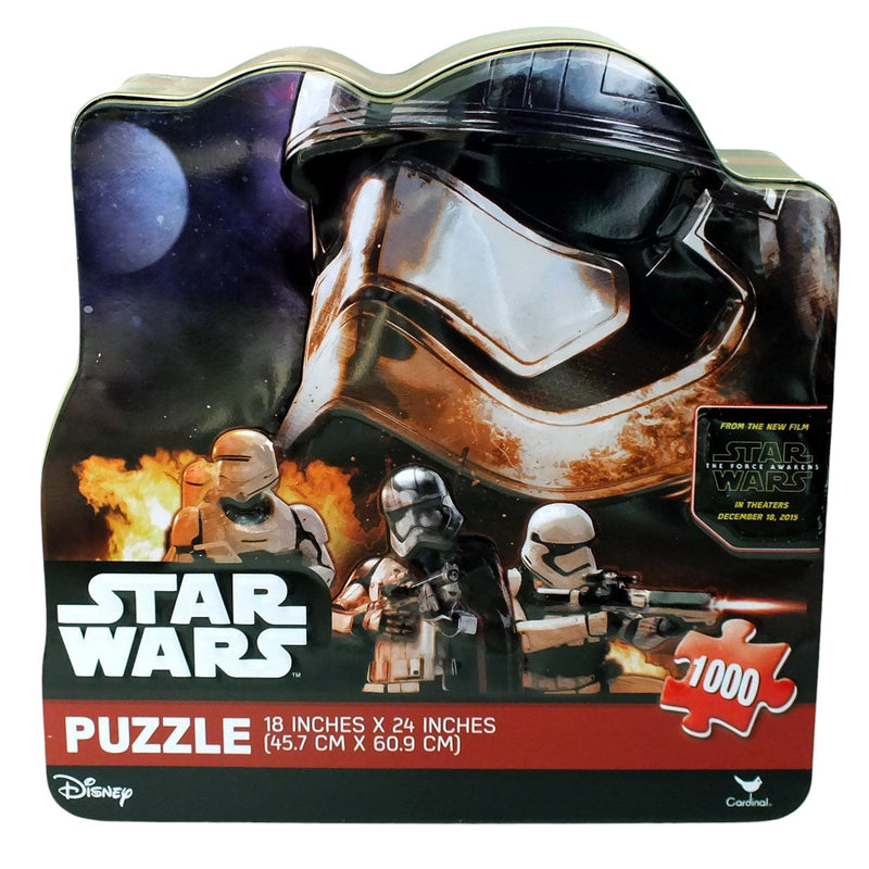 Star Wars Jigsaw Puzzle 1000 Piece Star Wars Jigsaw Puzzles | Collectors Edition in Metal Tin | 3 Designs Available