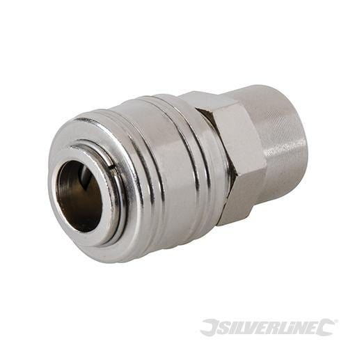 tooltime 1/4" BSP EURO AIR LINE FEMALE THREAD QUICK COUPLER