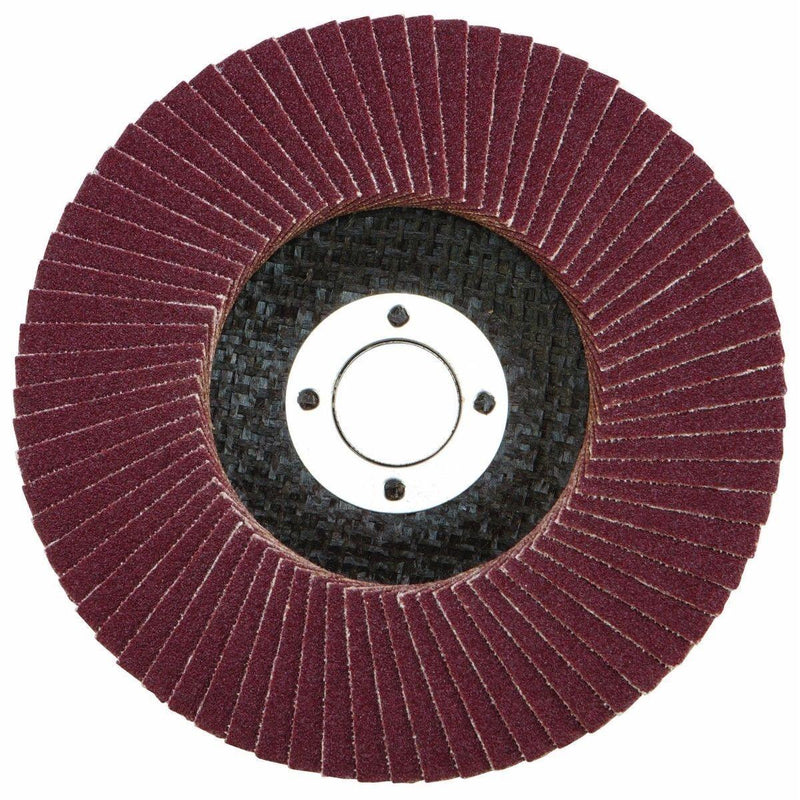 tooltime 10 X FLAP DISCS 115mm 4.5" SANDING 40 60 80 120 GRIT GRINDING WHEELS