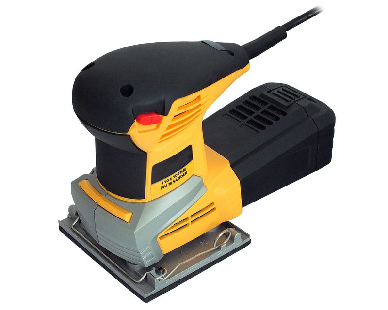 tooltime 240W ELECTRIC 1/4 SHEET MOUSE PALM SANDER + DUST COLLECTION BOX & SANDING SHEET