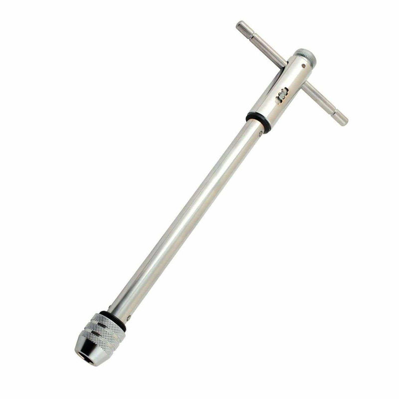 tooltime 255mm REVERSIBLE T BAR HANDLE LONG REACH RATCHET TAP & DIE WRENCH M3-M8