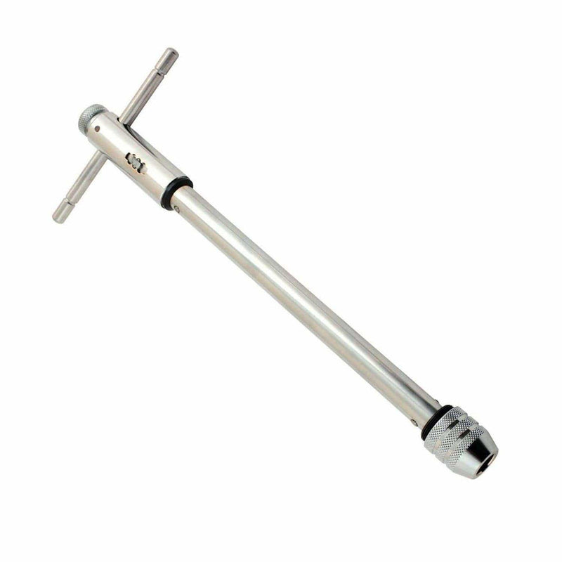 tooltime 255mm REVERSIBLE T BAR HANDLE LONG REACH RATCHET TAP & DIE WRENCH M3-M8