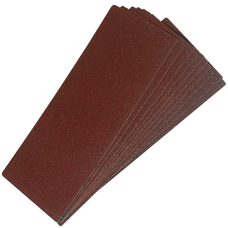 tooltime 30 Pack Assorted Grit 1/3 Sander Sanding Sheets  93Mm X 230Mm 40G 60G 80G 120G