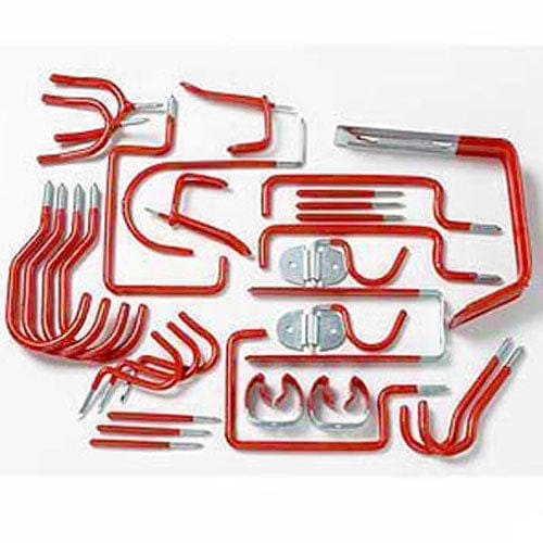 tooltime 30Pc Storage Hook Set Bike Tool Garage Shed Ladder