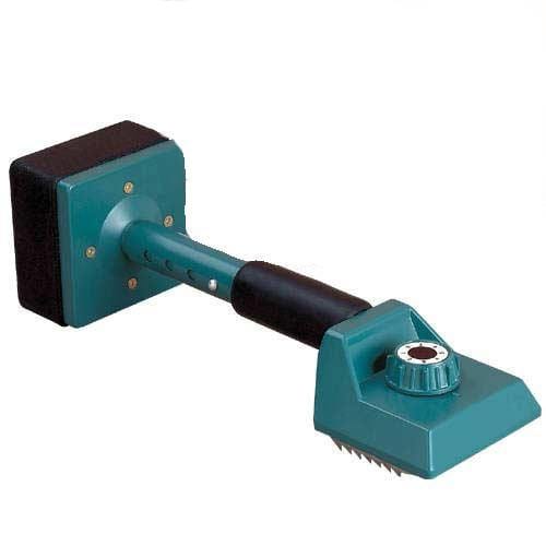 tooltime 4 PC CARPET FITTING TOOL KIT - GREEN KNEE KICKER 100MM BOLSTER CUTTER CANVAS BAG