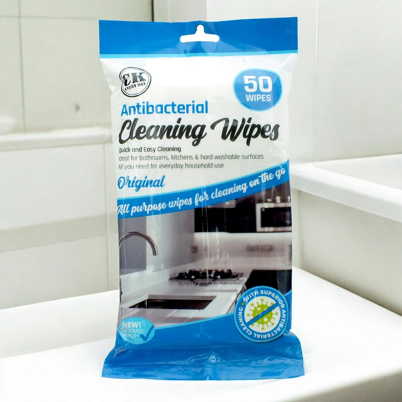 tooltime Antibacterial Wipes Antibacterial Cleaning Wipes Unscented Household Kitchen Bathroom Surfaces