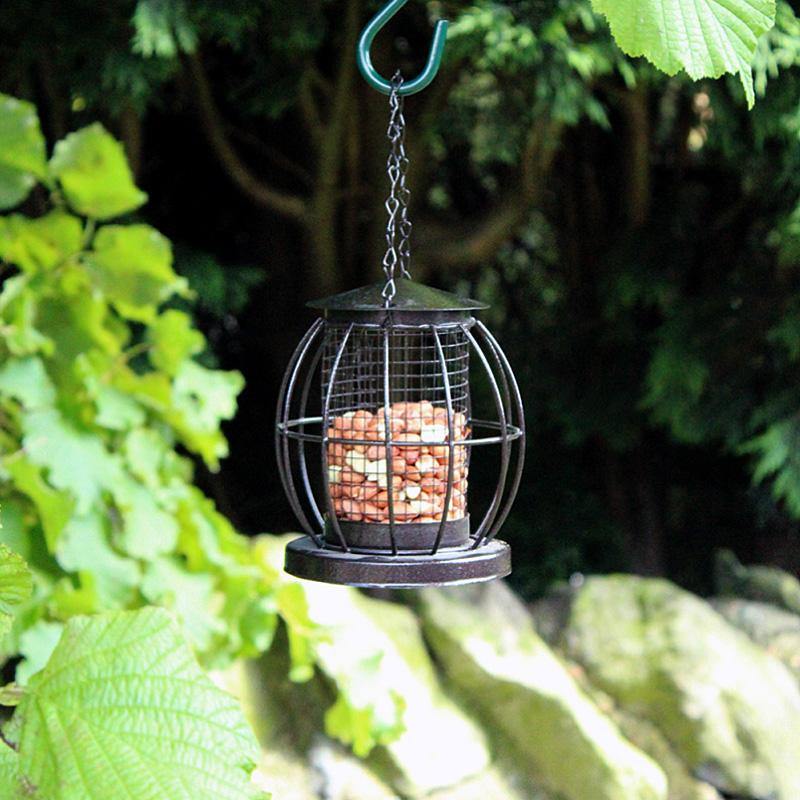 tooltime Bird Feeders Squirrel Proof Hanging Garden Wild Bird Feeders Seeds Peanuts Fatballs - 3 Pack