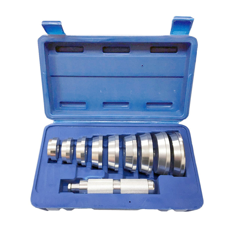 tooltime.co.uk Bearing Race & Seal Driver Set 10 Piece Bearing Race & Seal Driver Set with Storage Case