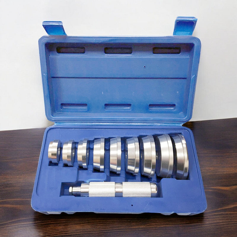 tooltime.co.uk Bearing Race & Seal Driver Set 10 Piece Bearing Race & Seal Driver Set with Storage Case