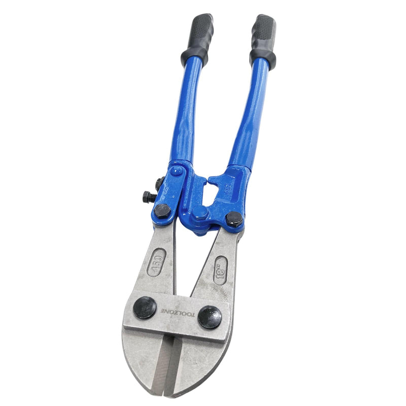 tooltime.co.uk Bolt Cutters Heavy Duty 18" Bolt Cutters Wire Cable Croppers High Carbon Steel Blades 450mm