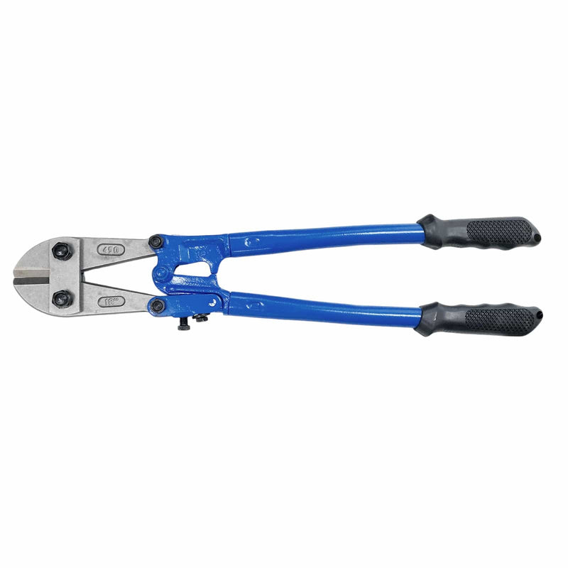 tooltime.co.uk Bolt Cutters Heavy Duty 18" Bolt Cutters Wire Cable Croppers High Carbon Steel Blades 450mm