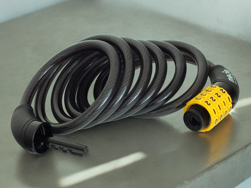 tooltime.co.uk Combination Cable Lock 1.8m Cable Bike Lock with 4 Digit Combination