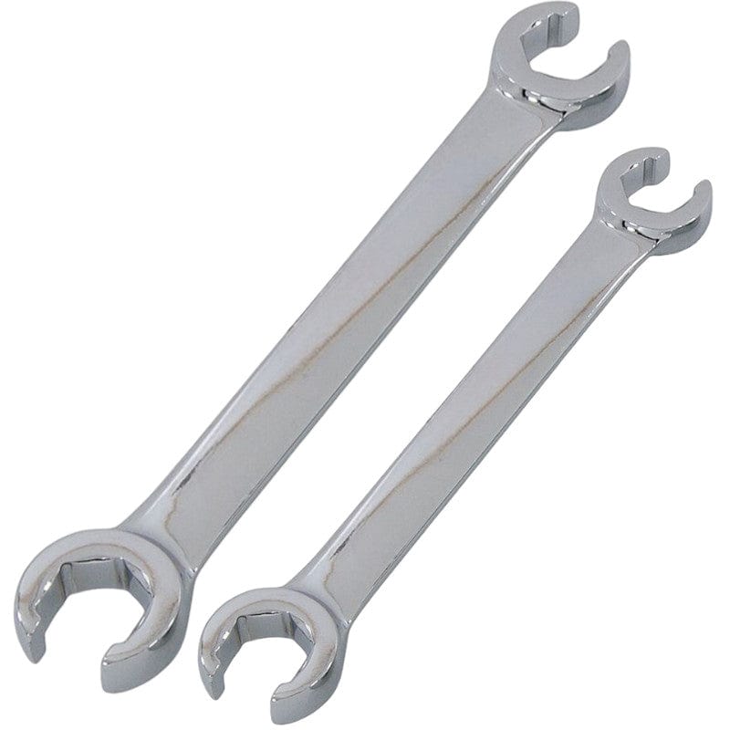 tooltime.co.uk Flare Nut Spanner Set 8mm 10mm 9mm 11mm Brake Pipe Wrenches + Storage Pouch -2pc