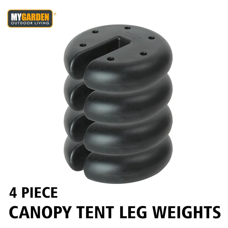 tooltime.co.uk Gazebo Leg Weights 4pcs Gazebo Leg Weights Round Disc Pole Anchors Marquee Market Stall Tent Canopy