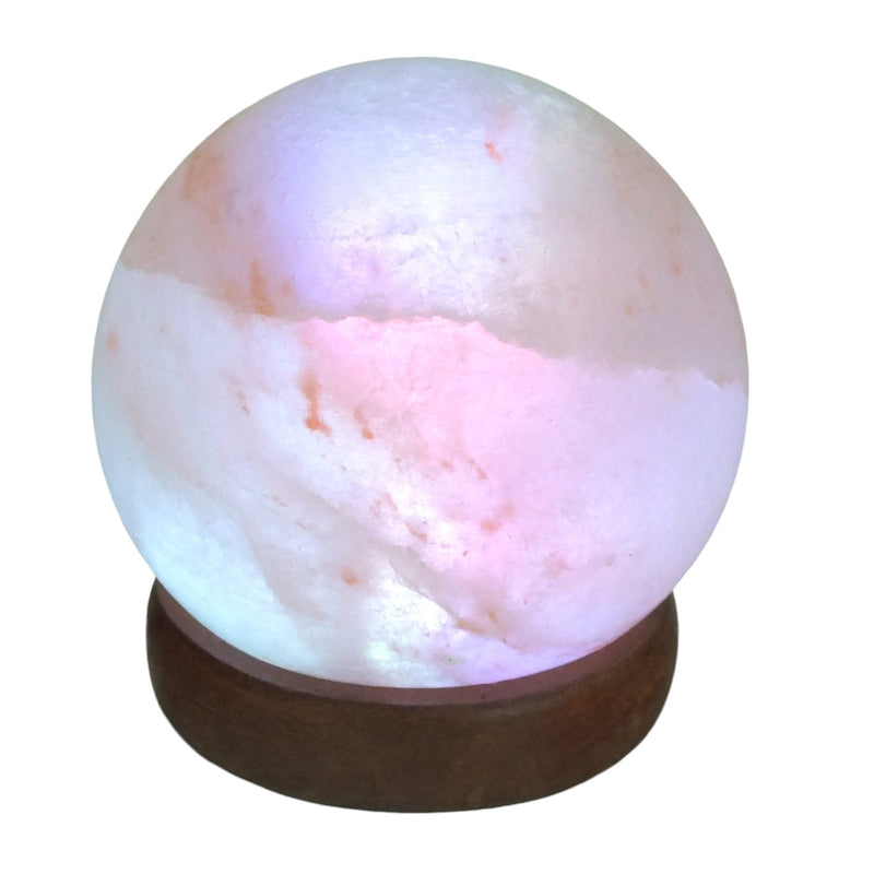 tooltime.co.uk Himalayan Crystal Salt Lamp USB Natural Himalayan Crystal Rock Salt Table Lamp with Colour Changing LED Light