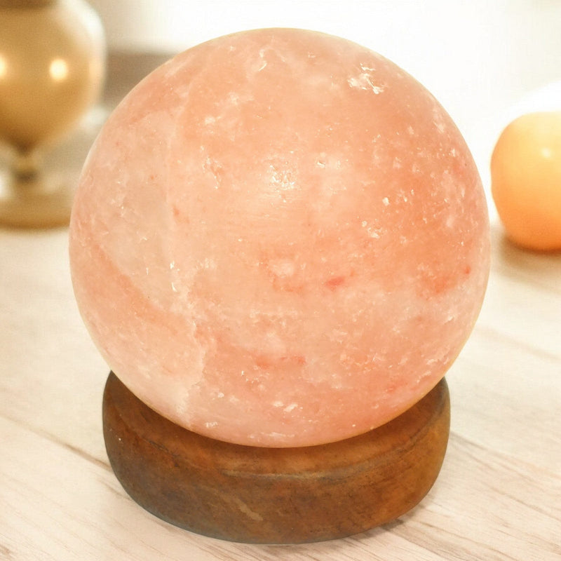 tooltime.co.uk Himalayan Crystal Salt Lamp USB Natural Himalayan Crystal Rock Salt Table Lamp with Colour Changing LED Light